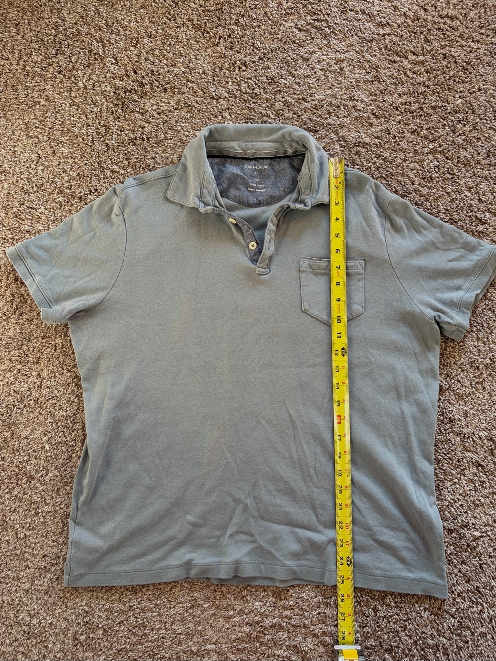 Tahari Men’s Polo 100% Cotton